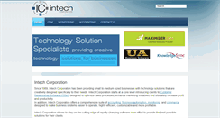 Desktop Screenshot of intechcorp.com